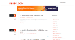 Desktop Screenshot of dersci.com